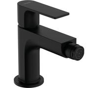 Hansgrohe Mitigeur de Bidet Rebris E, Robinet Bidet avec Tirette et Vidage Métallique, Noir Mat, 72213670