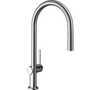 HANSGROHE Mitigeur de cuisine 210, avec douchette extractible 1 jet chromé Talis M54