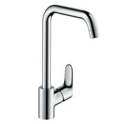 Hansgrohe Mitigeur de cuisine Focus M41 - Bec pivotant - Hauteur sous bec 260 mm - Chromé