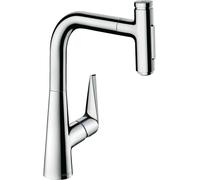 HANSGROHE Mitigeur de cuisine avec douchette extractible chromé Talis Select M51