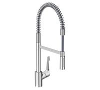 HANSGROHE Mitigeur de cuisine XXL, Semi-pro 2 jets chromé Cento
