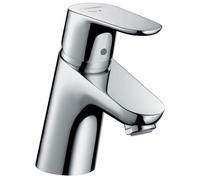 Hansgrohe hansgrohe Mitigeur lavabo Focus 70 CoolStart avec tirette, eau froide au milieu, chrome Quantité:1