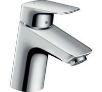 Hansgrohe Mitigeur lavabo monotrou Logis 70 71070000 hauteur 166 mm bonde à tirette chrome