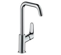 hansgrohe Focus 240 Mitigeur de lavabo orientable 31609000 avec garniture de vidage chromé