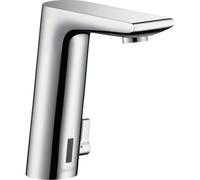 HANSGROHE Mitigeur de lavabo électronique avec manette de réglage de température sur batterie chromé Metris S