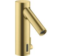hansgrohe mitigeur électronique de lavabo avec régulation de température Fonctionnement sur batterie, 10101950, Couleur: laiton brossé