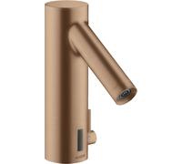 hansgrohe mitigeur électronique de lavabo avec régulation de température Fonctionnement sur batterie, 10101310, Couleur: Or rouge brossé