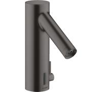 hansgrohe mitigeur électronique de lavabo avec régulation de température Fonctionnement sur batterie, 10101340, Couleur: Chrome noir brossé