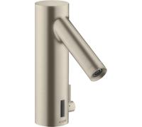 hansgrohe mitigeur électronique de lavabo avec régulation de température Fonctionnement sur batterie, 10101820, Couleur: Nickel brossé