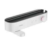 Hansgrohe Mitigeur Thermostatique Bain/Douche Showertablet Select 400, Robinet Thermostatique Baignoire, Blanc Mat, 24340700