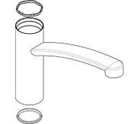 hansgrohe mixer de cuisine de chromé 98349000