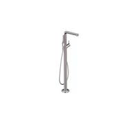 hansgrohe Modern Talis S 72413001 Robinet de baignoire autoportant à 1 poignée 15,2 cm de large avec douchette à main Chromé
