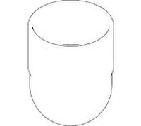 Hansgrohe hansgrohe Gobelet Axor Logo individuel, plastique Quantité:1