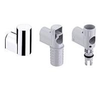 hansgrohe mural hansgrohe avec couvercle pour barre murale 92110810 UnicaD satinox