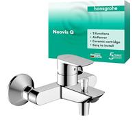 hansgrohe Neovis Q 71481000 Mitigeur de baignoire en saillie pour 2 consommateurs, avec bec de 15,1 cm, chromé