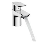 Mitigeur de lavabo Hansgrohe Neovis Q 71346000 ComfortZone 70, saillie 92 mm, avec bonde à ouverture par pression, chromé