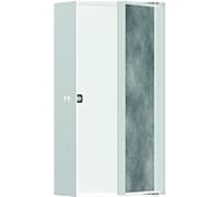hansgrohe Niche murale XtraStoris 56082700 30x15x10cm, avec porte à carreler, blanc mat