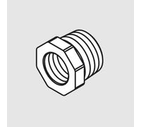 hansgrohe Nipple de réduction pour iBox avec robinet d'arrêt année 07/11, 97759000,