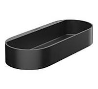 hansgrohe Panier de rangement WallStoris 27913670 250x39mm, en plastique, noir mat