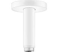 hansgrohe plafond hansgrohe S 27393700 100 mm, blanc mat, DN 15, rosace ronde