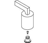 hansgrohe poignée à levier Axor Citterio 2 litres 39394000 cuve jante vers le bas / conversion chromé