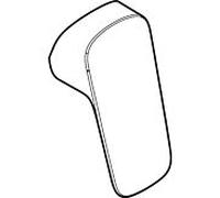 Hansgrohe hansgrohe Poignée chrome, pour mitigeur lavabo Logis Quantité:1