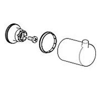 poignée hansgrohe poignée Talis S 2 branche mitigeur lavabo chromé