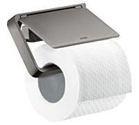 hansgrohe Accessoires universels AXOR Porte-rouleau de papier, 42836330, Couleur: Chrome noir poli