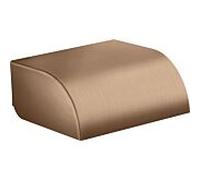 hansgrohe Axor Papierrollenhalter 42858310 146x142mm, avec couvercle, montage mural, or rouge brossé