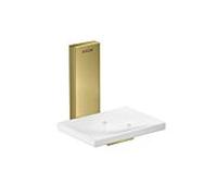 Hansgrohe Porte-savon AXOR Universal 42605950 – rectangulaire, tablette verre, laiton brossé