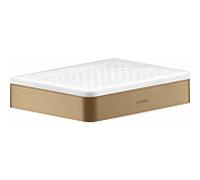 hansgrohe Porte-savon Axor 42803140 insert en céramique, bronze brossé