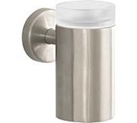 hansgrohe porte-verre Logis 40518820 nickel brossé, avec Logis verre cristal