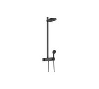Hansgrohe - Pulsify Colonne de douche 260 2 jets avec mitigeur thermostatique ShowerTablet Select 400, Noir mat (24240670)