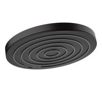 Hansgrohe Pulsify Douche de tête 26cm 1jet ecosmart sans bras mat noir 24141670