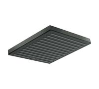Hansgrohe Pulsify E - Douche de tête 26x26 cm, chrome noir brossé 24330340