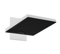 Hansgrohe Douche de tête Pulsify E 26×26 cm carrée 2 jets blanc mat avec bras