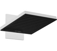 hansgrohe Pulsify E Pomme de douche 260, 2 types de jets, EcoSmart, avec raccordement mural, 24351700, Couleur: Blanc mat