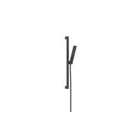 hansgrohe Pulsify E Set de douche 100, 1 jet, EcoSmart, avec barre de douche 65 cm, 24370670, Couleur: noir mat
