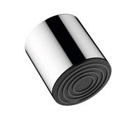 Hansgrohe Douche de tête Pulsify S – à effet de pluie ronde 10,5x10,5 cm 1 jet EcoSmart Chrome