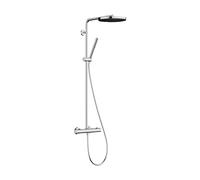 Hansgrohe Set de douche Pulsify S Puro – Thermostat – Pluie Ø26 cm – 1 jet – Chrome 24222000
