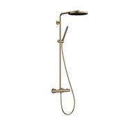 HANSGROHE Colonne de douche 260 1 jet Pulsify S Puro EcoSmart avec mitigeur thermostatique - Bronze