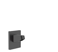 hansgrohe Pulsify S raccord mural pour pomme de douche 105, 24139670, Couleur: noir mat
