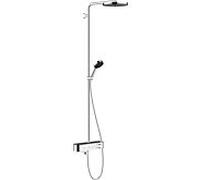 hansgrohe Pulsify S Showerpipe 24230000 avec thermostat de bain Shower Tablet Select 400, chromé
