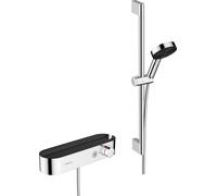 Hansgrohe Pulsify Select ensemble de douche mural avec thermostat chrome 24260000