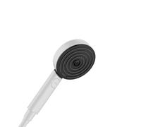 hansgrohe Pulsify Select S Douchette à main 105, EcoSmart, 3jet, activation, 24101700, Couleur: Blanc mat