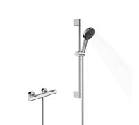 Hansgrohe Pulsify Select S ensemble de douche mural avec thermostat chrome 24262000