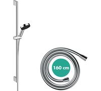 hansgrohe Pulsify Select S set de douche 24171000 3jet, relaxation, avec barre de douche 90cm, EcoSmart, chromé