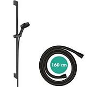 hansgrohe Pulsify Select S set de douche 24170670 3jet, relaxation, avec barre de douche 90cm, noir mat