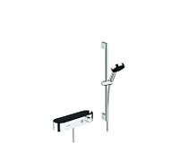 Hansgrohe Pulsify Select ensemble de douche mural avec thermostat chrome 24260000