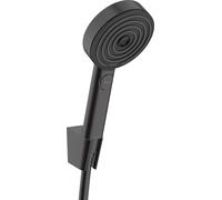 hansgrohe Pulsify Select S Set de support de douche 105 3jet Relaxation EcoSmart, avec flexibles de douche 125cm, 24306670, Couleur: noir mat